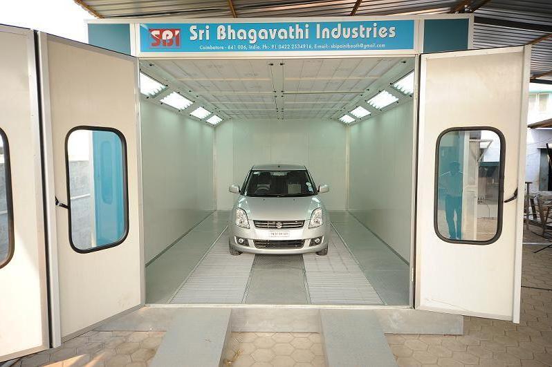 Vehicle Paint Booth - Attributes: Durable