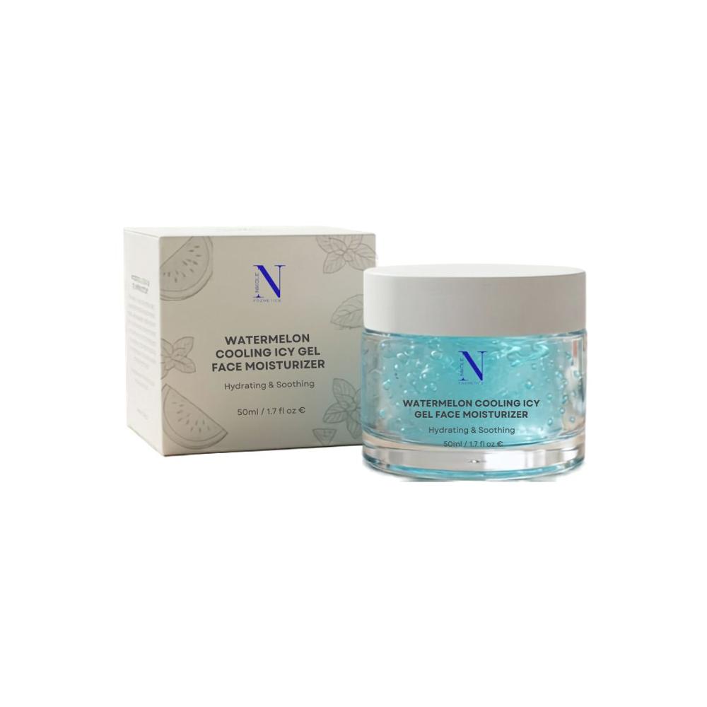 Watermelon Cooling Icy Gel Face Moisturizer - Color Code: -