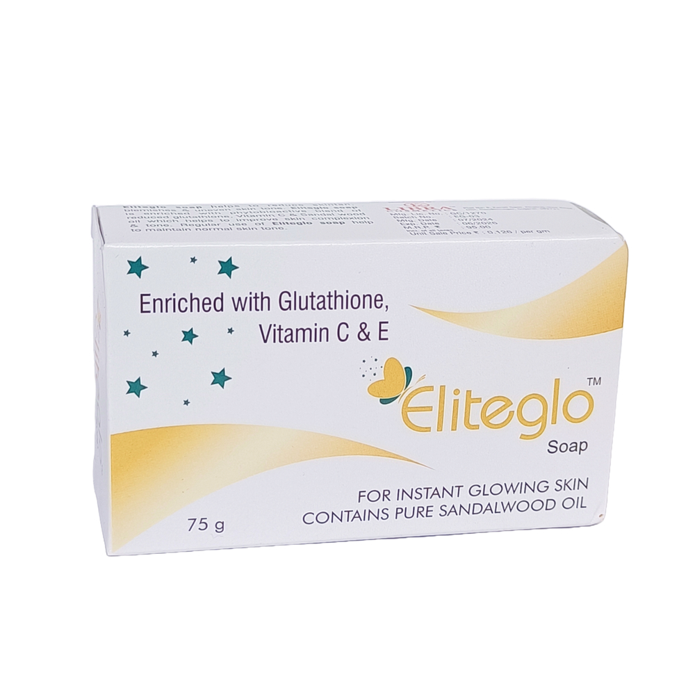 75 GM Vitamin C And E Glutahione Soap With Sandalwood Oil