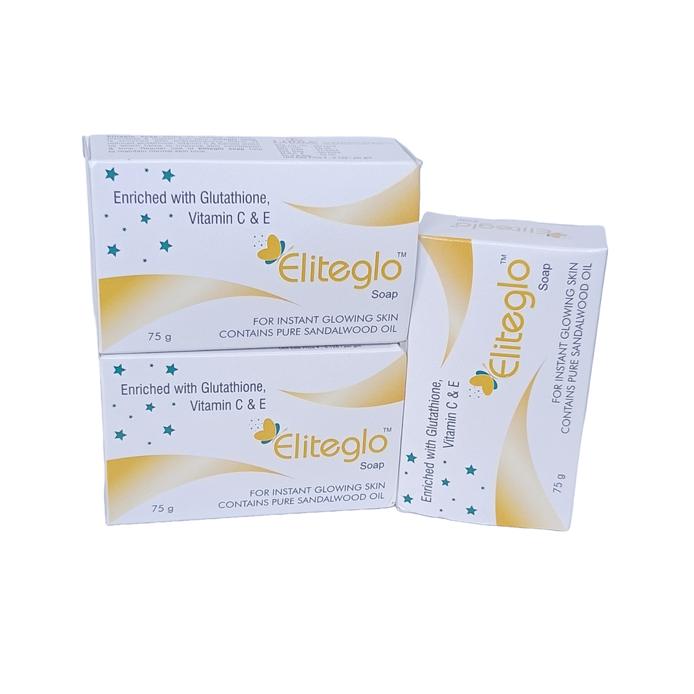 75 GM Vitamin C And E Glutahione Soap With Sandalwood Oil