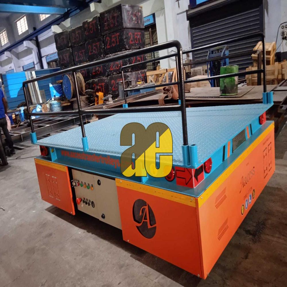 7 Ton Battery Operated 35 Degrees Rotational Trolley
