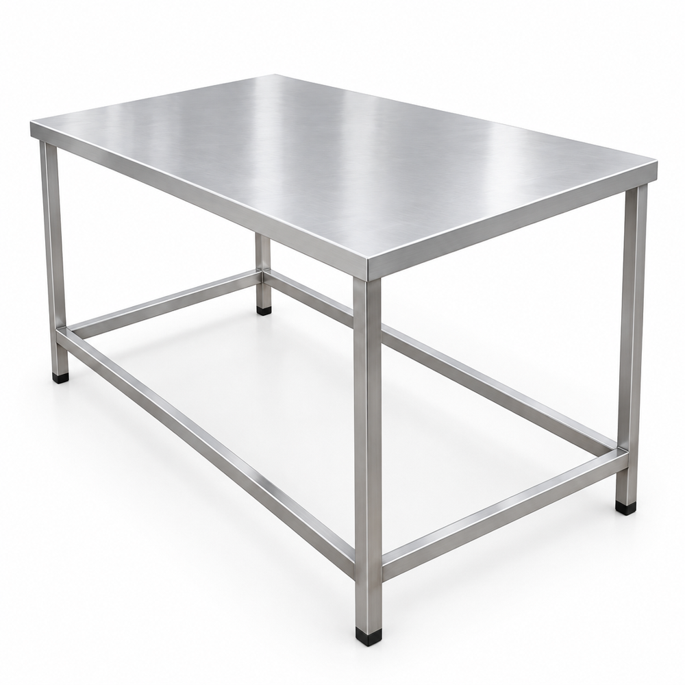 Stainless Steel Table - Artwork: Plain
