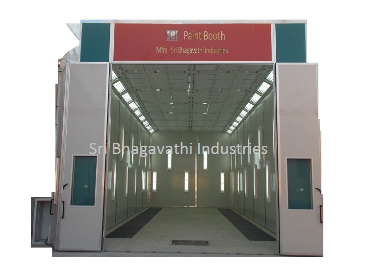 Dry Type Down Draft Paint Booth