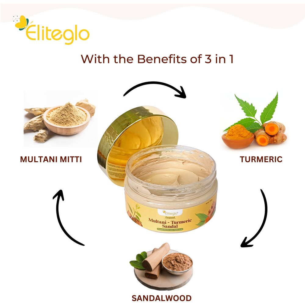 Multani Turmeric Sandal Face Pack