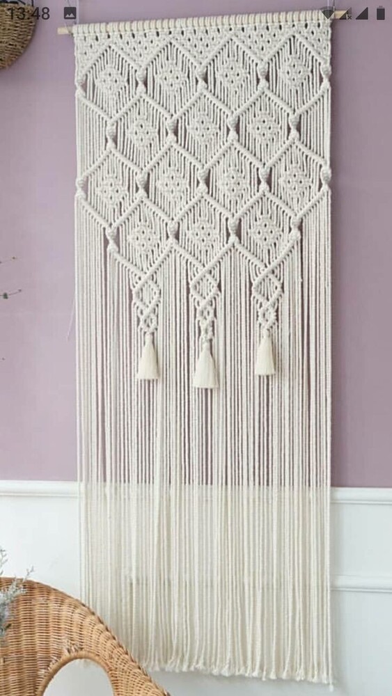 Boho Chic Macrame Wall Hanging