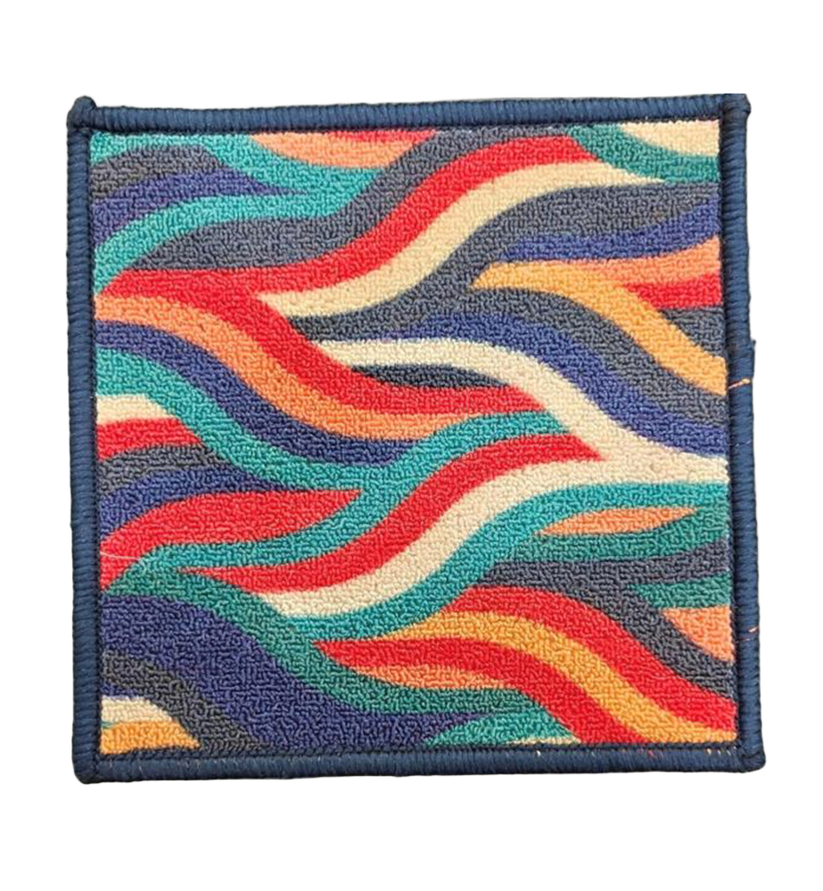 Handmade Printed Floor Mat