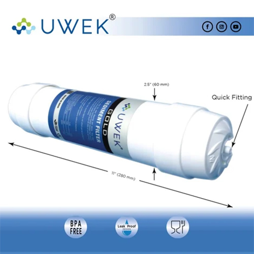 UWEK Gold Pre Carbon Sediment Filter Kit