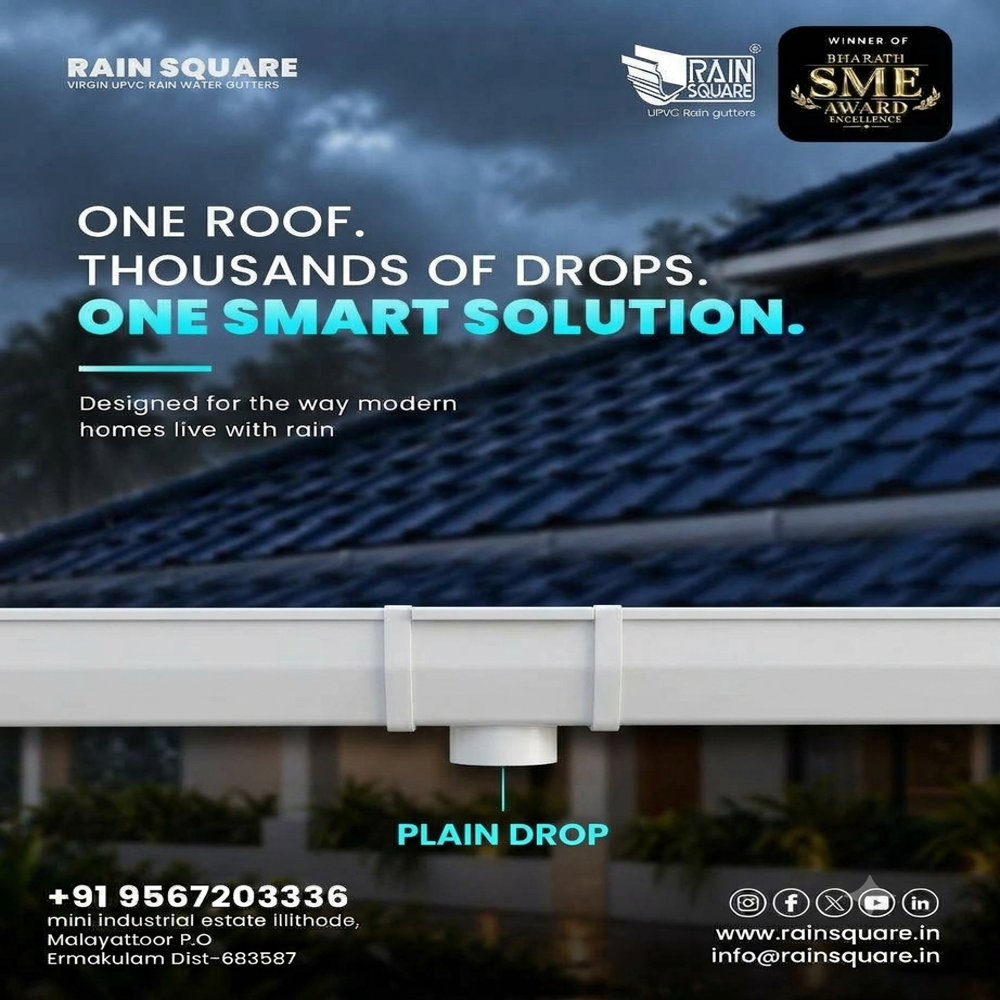 Plain Drop - Features: Stylish