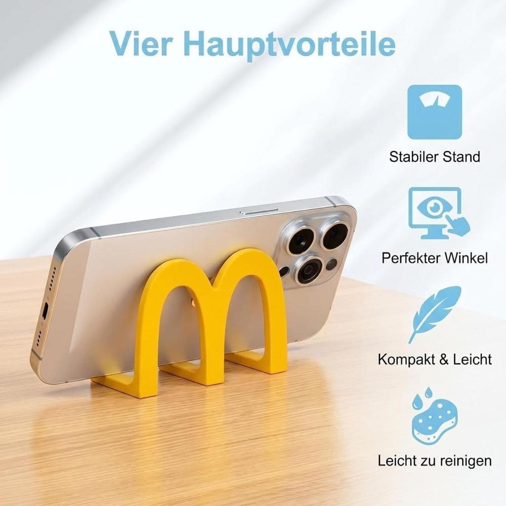 M-shaped Plastic Mobile Phone Stand