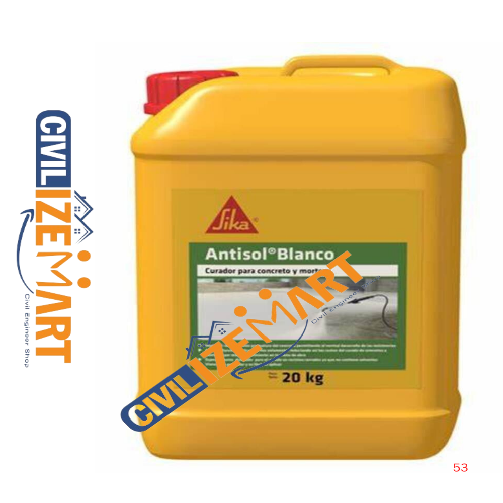 Sika Antisol A4 Transparent - Application: Curing Of Newly Laid Concrete