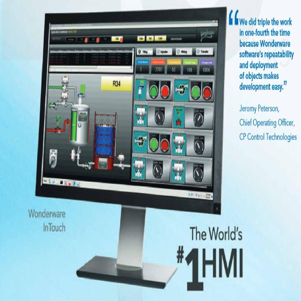 Wonderware Intouch Scada - Application: Industrial