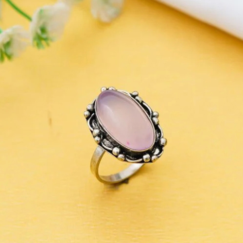 Arts Crystal Products Natural Labradorite Ring Set for Women,Vintage Joint Knuckle Stackable Rings Oval Gemstone Ring