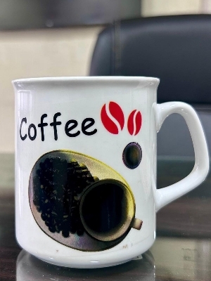 Ceramic Cup - Color: White