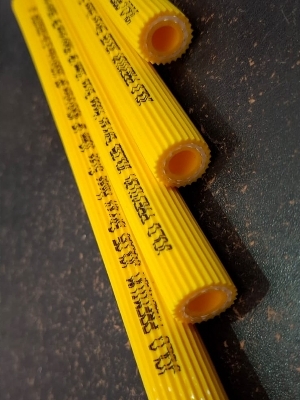 Car Washing Pipe - Color: Yellow