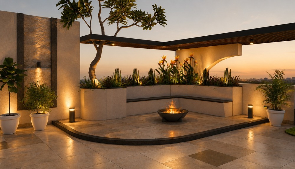 Outdoor Feature Wall