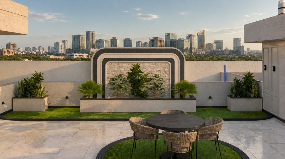 Outdoor Feature Wall