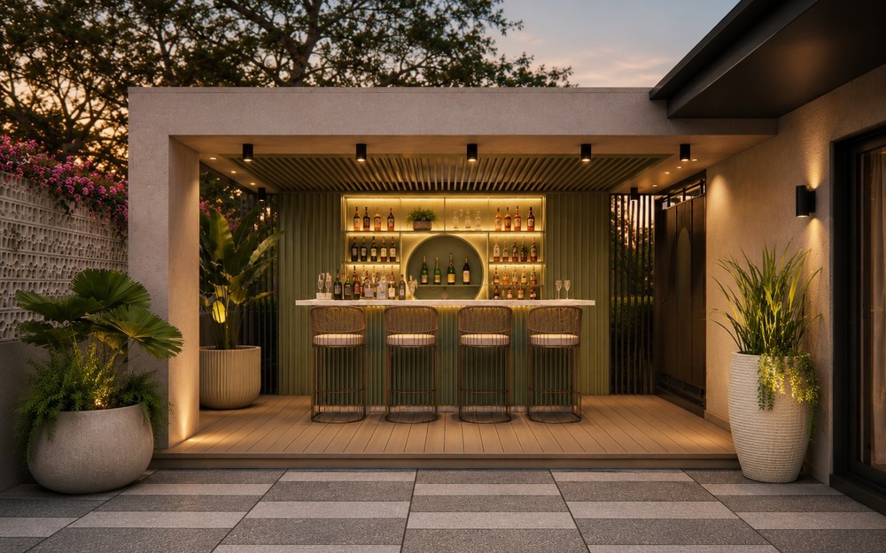 Outdoor Bar Area