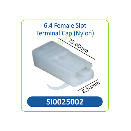 SI0025002 6.4 Nylon Female Slot Terminal Cap
