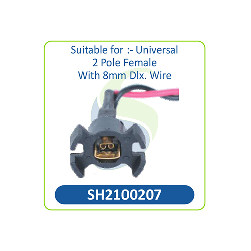 SH2100207 Universal 2 Pole Female Connector