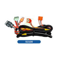 SI2100 Universal Headlight Relay Wiring Harness Set