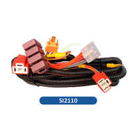 SI2110 Universal Headlight Relay Wiring Harness Set