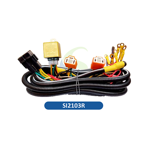 SI2103R Universal Headlight Relay Wiring Harness Set
