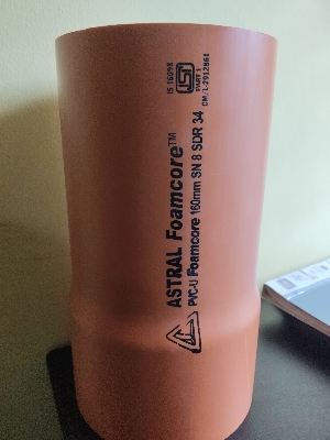 Astral Foam Core Pipes 110Mm (4 Inch) Sn8 - Application: Construction