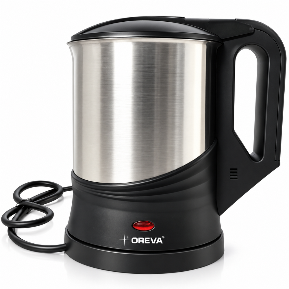 Oreva 1L Stainless Steel Electric Kettle - Application: Water Boiling