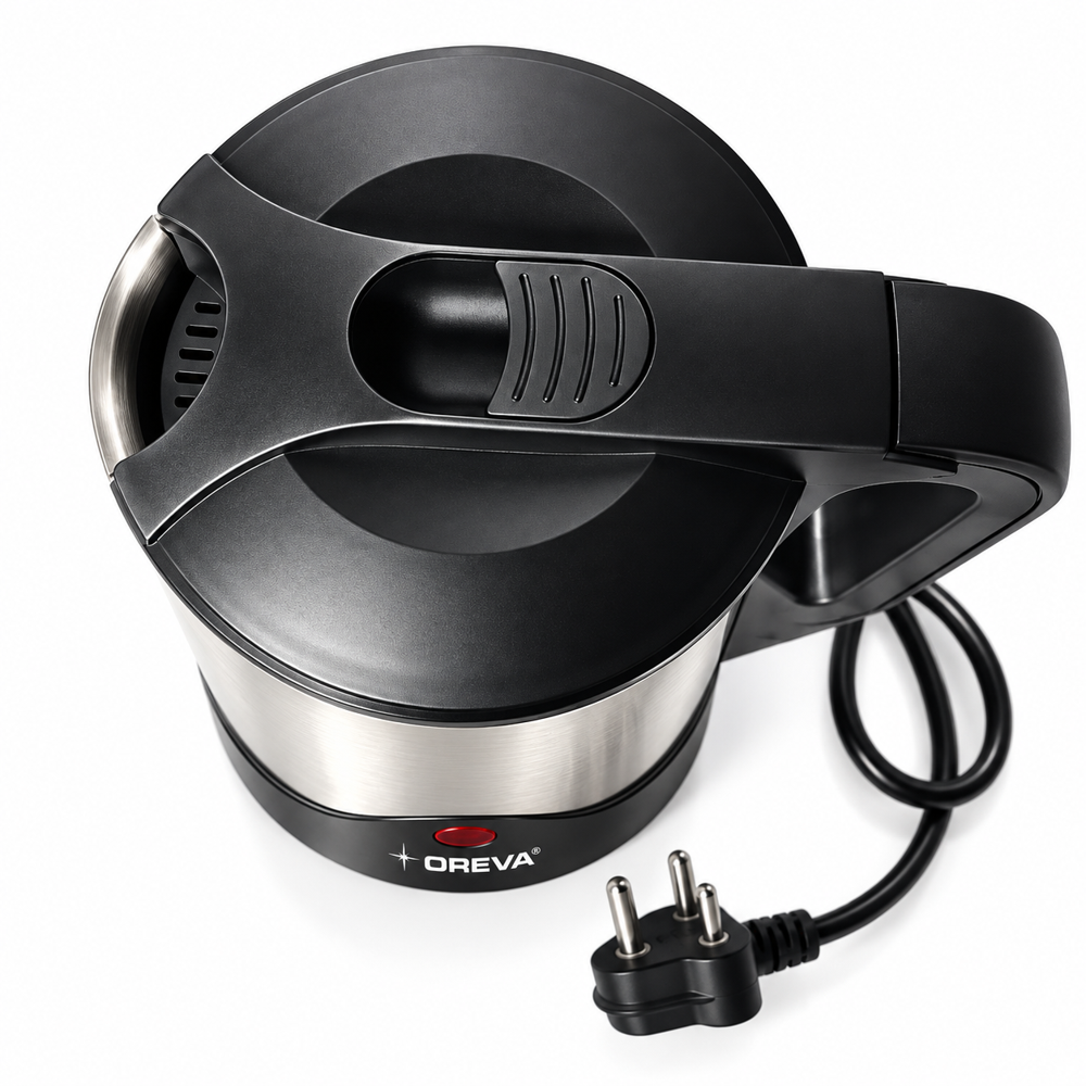 OREVA 1L  Stainless Steel Electric Kettle