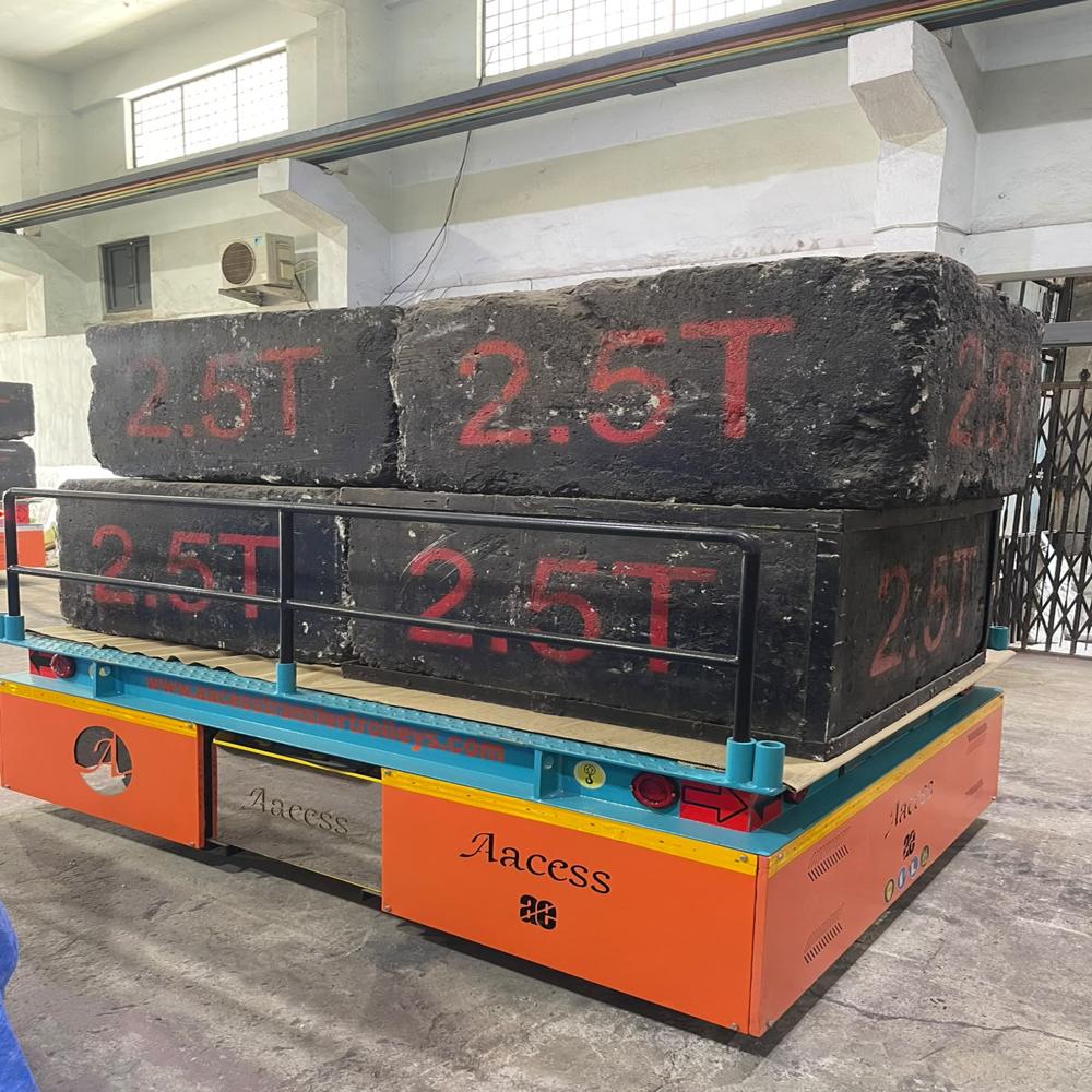 20 Ton Battery Operated 35 Degrees Trackless Trolley - Dimension (L*W*H): 3200*2500*950 Millimeter (Mm)