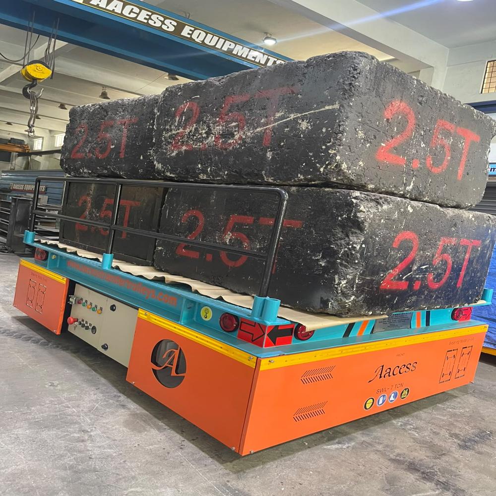 20 Ton Battery Operated 35 degrees Trackless trolley