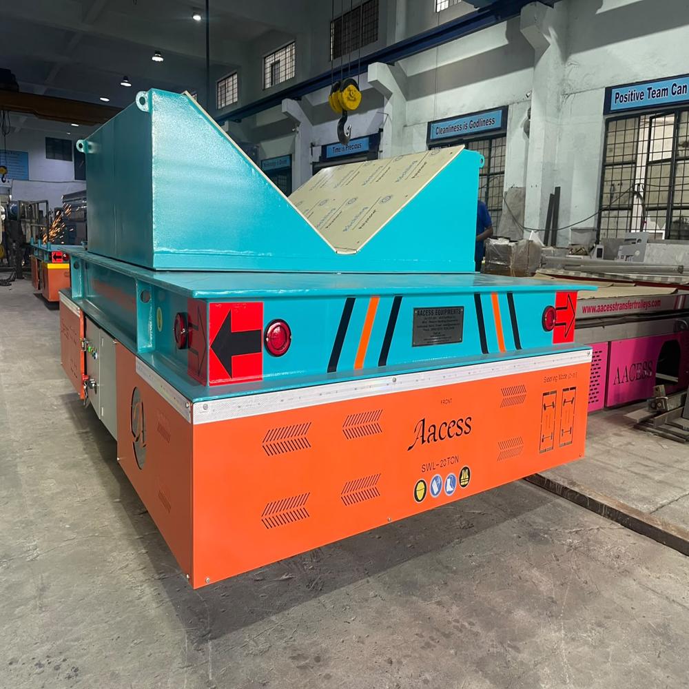 20 Ton Battery Operated 35 degrees Trackless trolley
