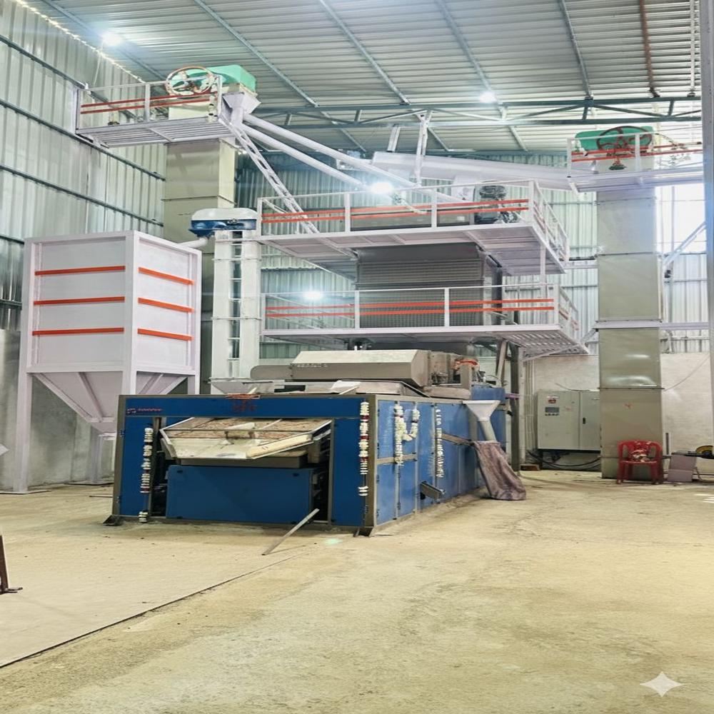 seed cleaning plant