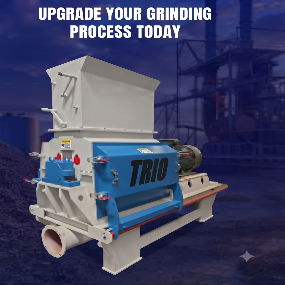 Trio Hammer 65 X 100 (75kw- 2880 Rpm) 2 To 2.5 Tph Category - Color: White