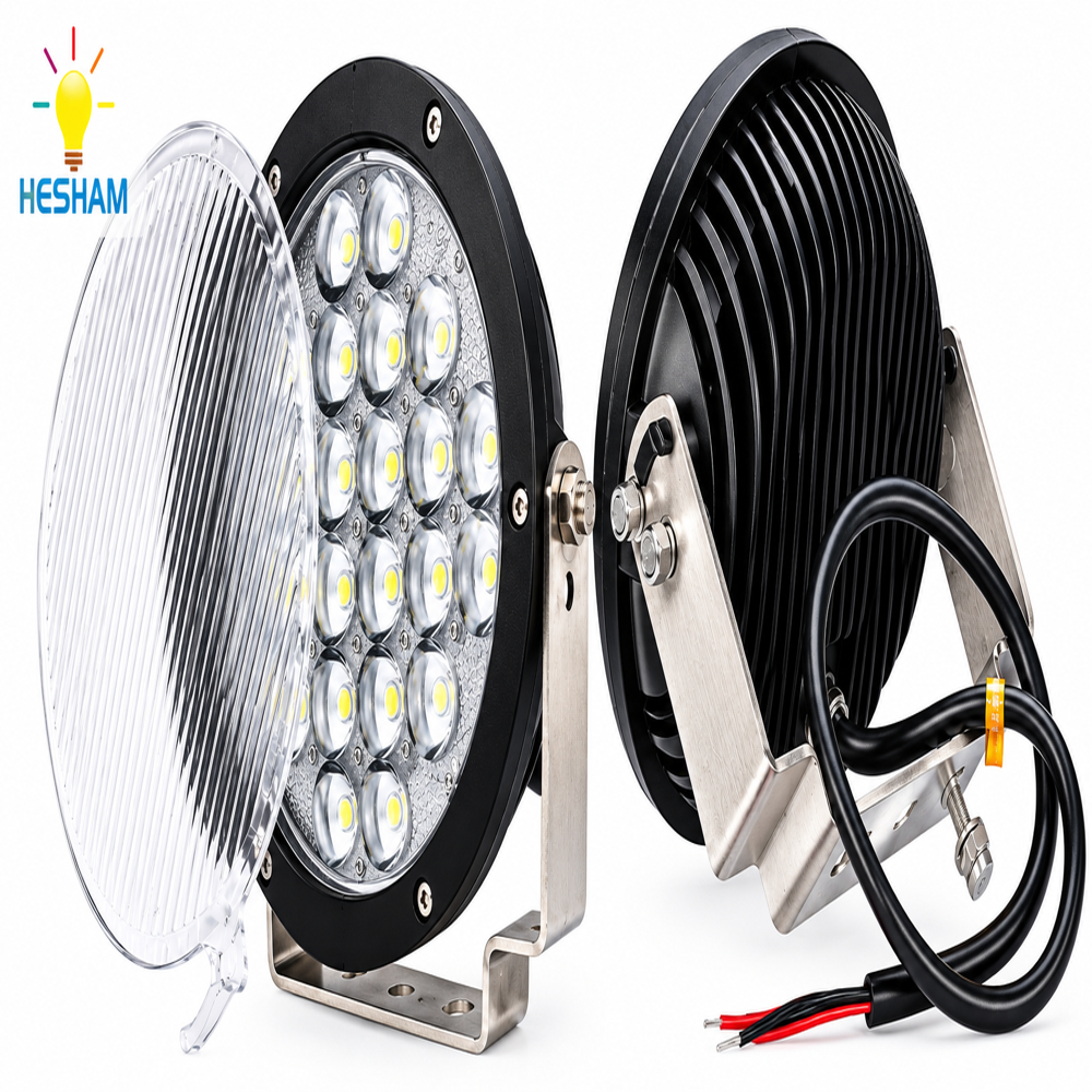 Overhead Crane Warning Light - Aluminum, 120 Watt Power Supply | 1 Year Warranty, Electric Operation