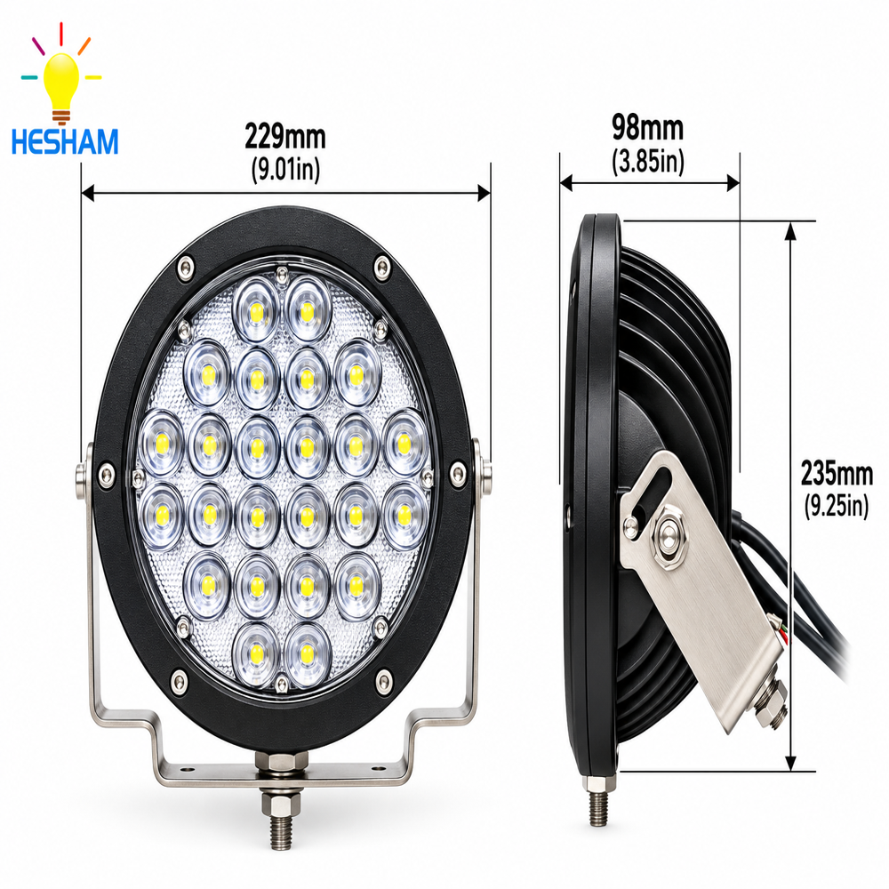 Overhead Crane Warning Light - Aluminum, 120 Watt Power Supply | 1 Year Warranty, Electric Operation