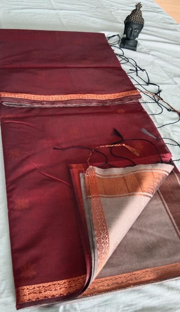 Check Gadwal Cotton Sarees