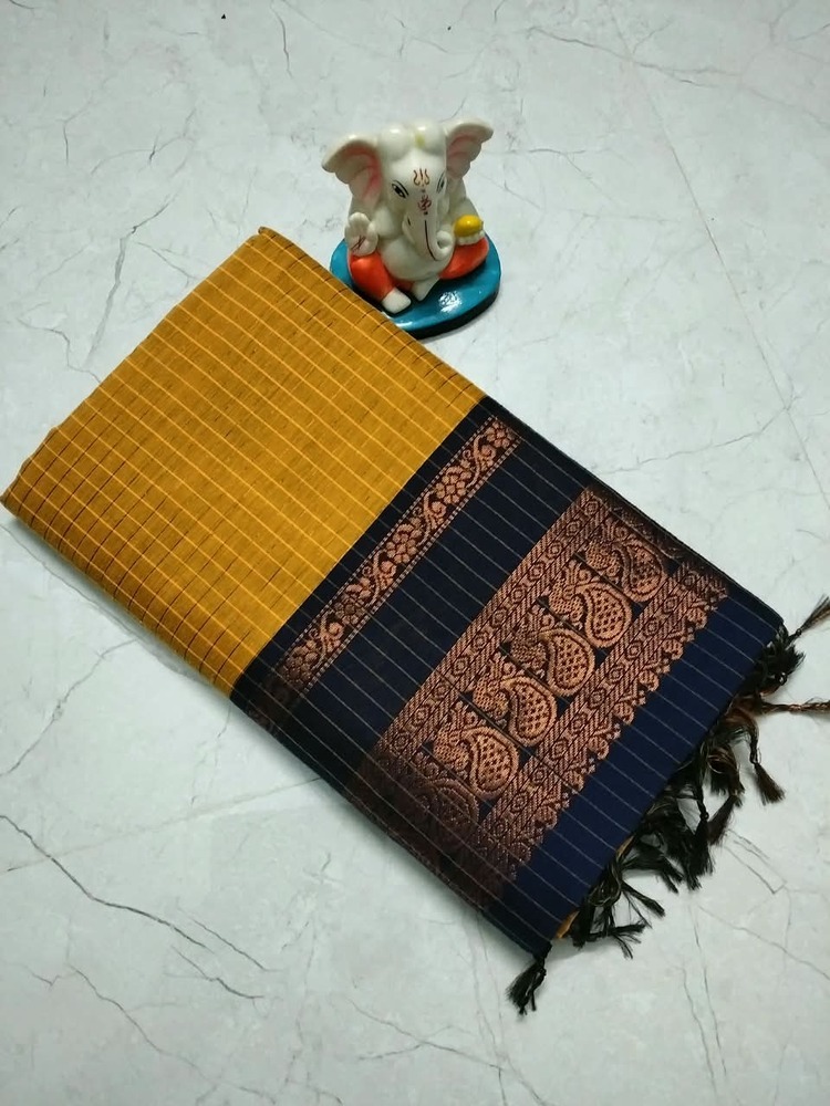 Check Cotton Sarees