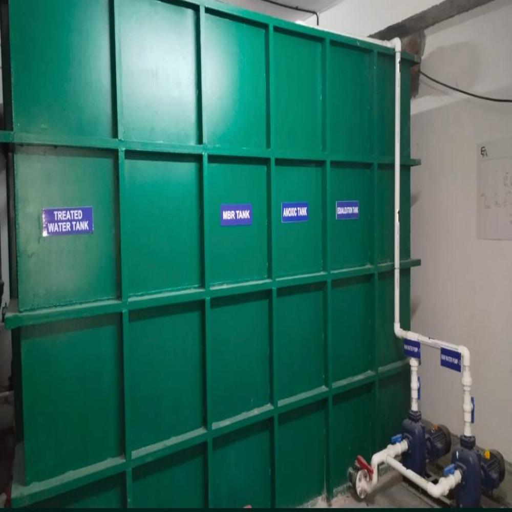 Ms Stp Tank - 10000 Kl Capacity, Multiple Color Options | Industrial Grade, Advanced Physical, Biological & Chemical Wastewater Treatment