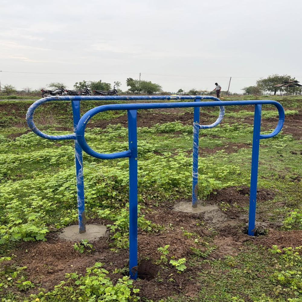 Outdoor Gym Equipment Parallal Bar / Double Bar