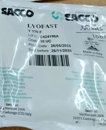 Sacco Lyofast Y 170 F Shrikhand Dairy Culture