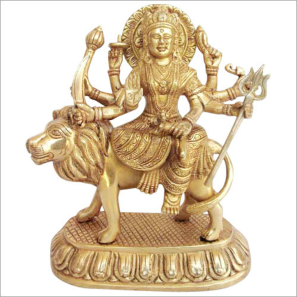 Maa Durga Brass Statue