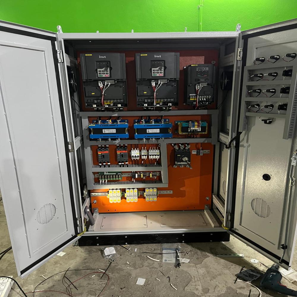 Single To Three Phase Converter 10HP Panel