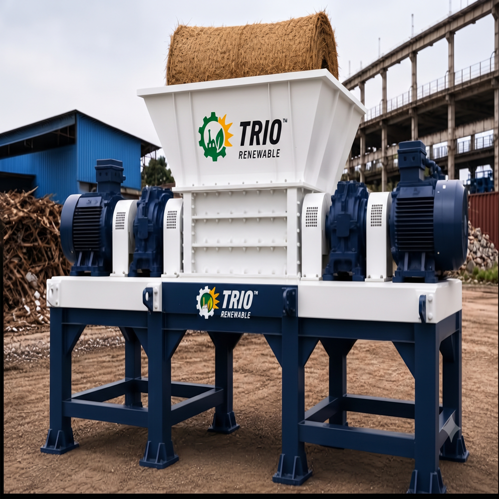 TRIO SHREDDER TS5 (55KW+55KW) 5TPH CATEGORY