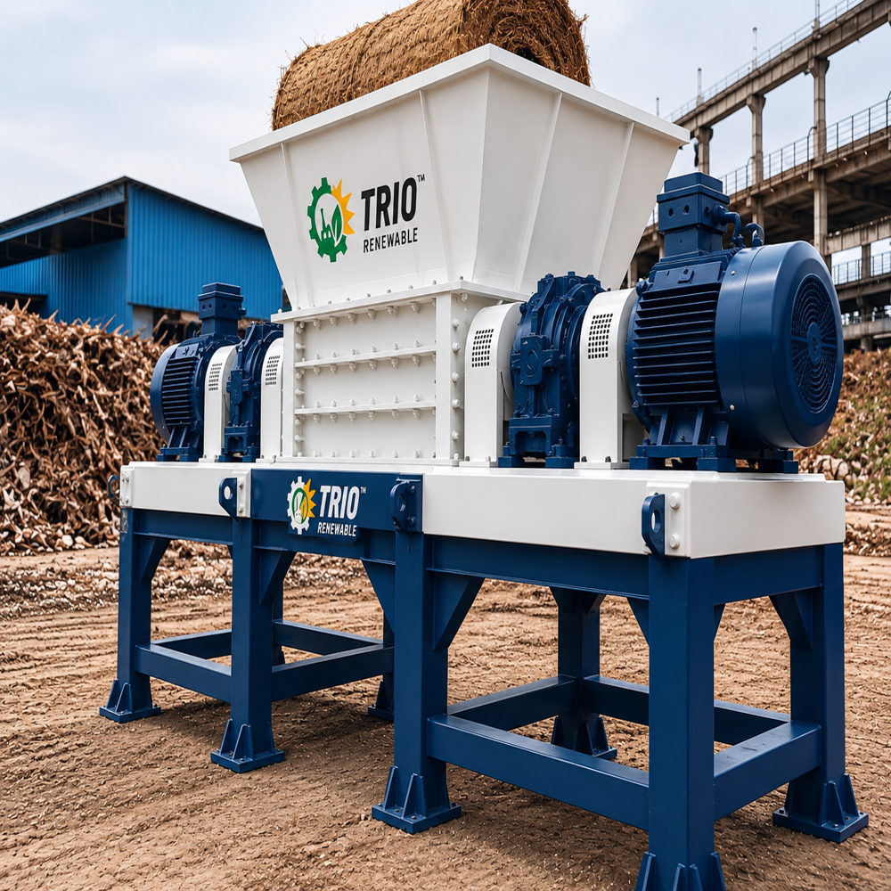 TRIO SHREDDER TS5 (55KW+55KW) 5TPH CATEGORY