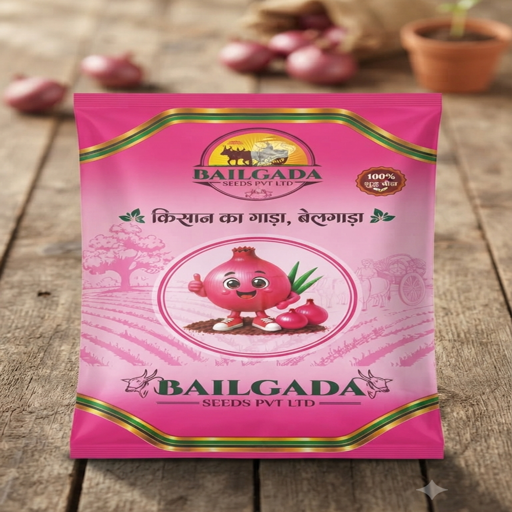Onion Seeds packaging pouch