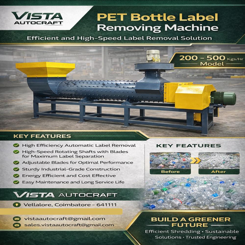 PET Label remover 10HP