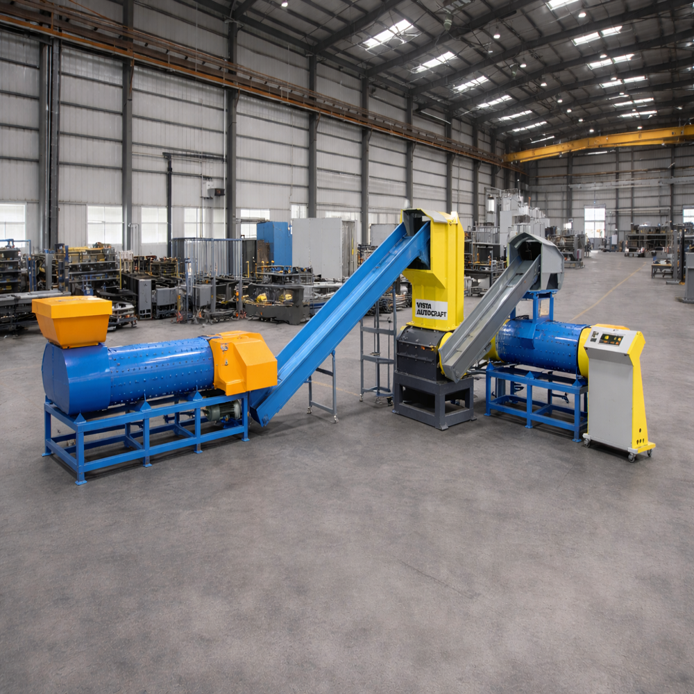 Fully automatic shredding unit - 500Kgs/Hr in coimbatore