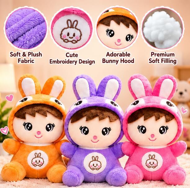 Huggable Soft Stuffed Cushion Toy