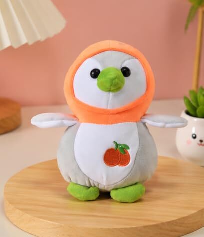 Home Decor Penguin Plush Stuffed Toy with Hood